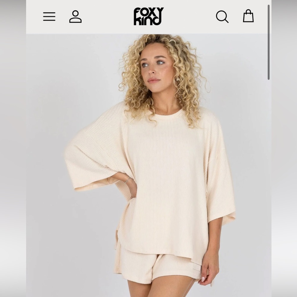 Foxy Kind Short Set - Bellini Color